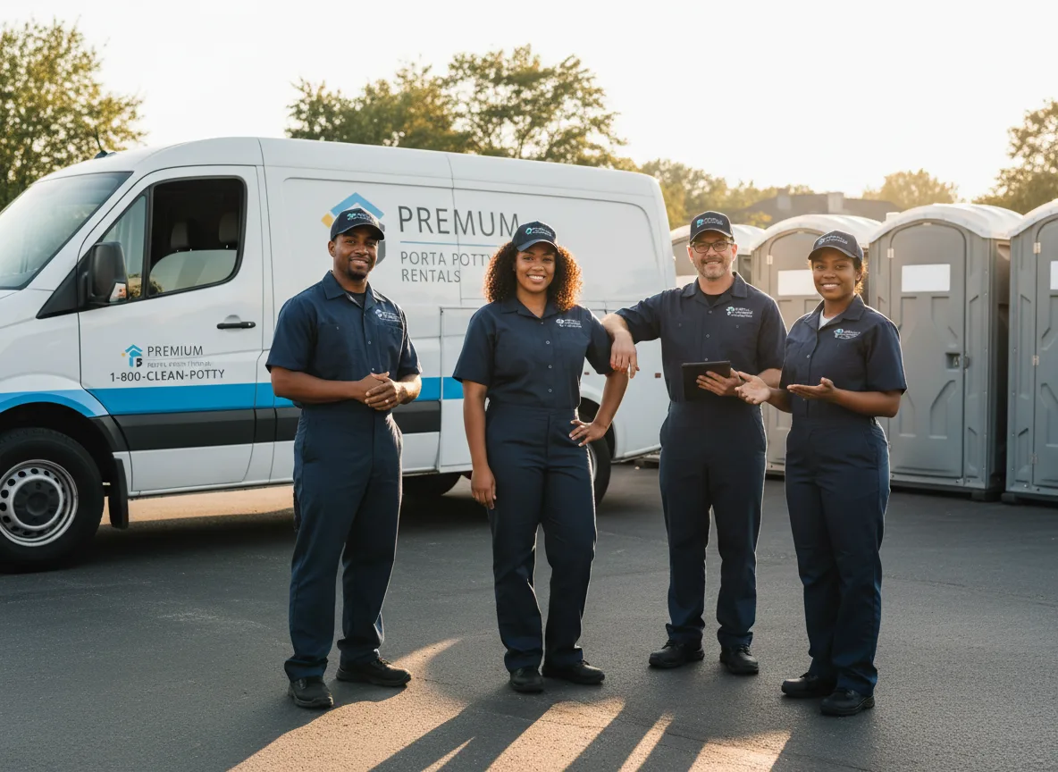 VIP Portable Toilets company in Bluffton, AR